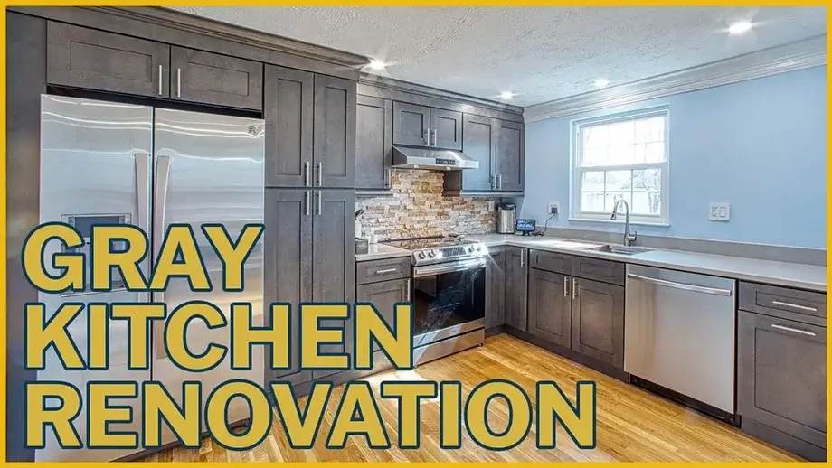 Gray Kitchen Renovation