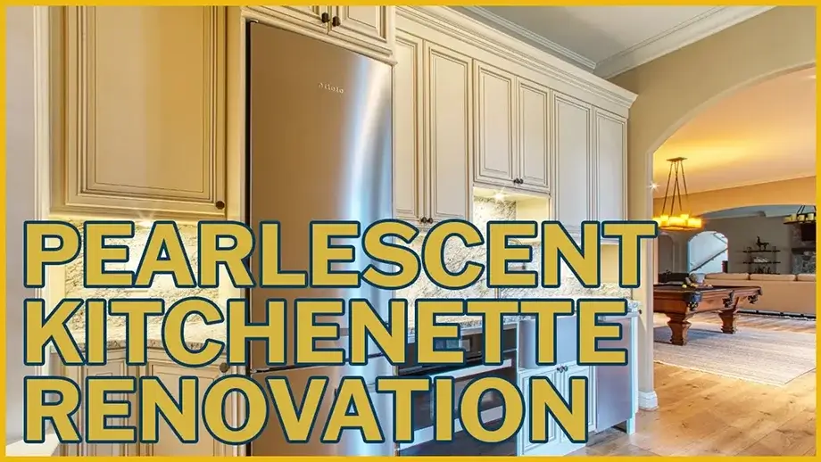 Pearlescent Kitchenette Renovation