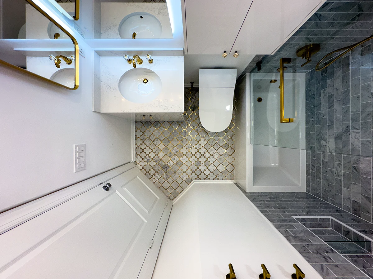 Bathroom design example
