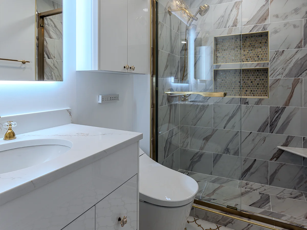 Bathroom design example