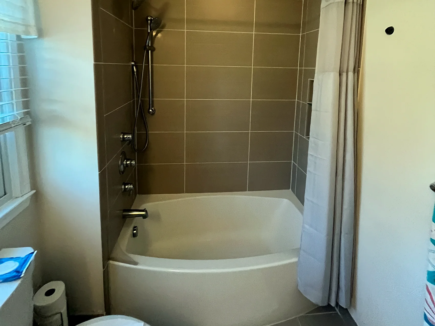 Before bathroom remodeling